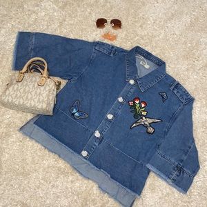 RIVA Oversized Denim Jacket
